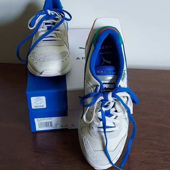 Puma RS-100 Ader Error Whisper White LAPIS blue new in box  display picture 1
